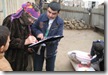 FOCUS provided relief to families in Qumsangir in the province of Khatlon, southern Tajikistan in early March 2008.