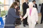 Mayor McCallion greeting Kamadianima with Muhkihi and Mukhianima looking on at Citizenship Ceremony_June_21_2008