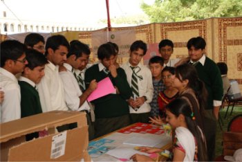 Nursing alumni from Aga Khan University’s School of Nursing provided health education and medical checkups to college students at free medical camps held at eight locations in Karachi