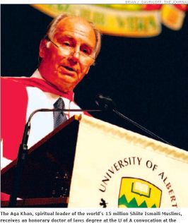 Aga Khan - Edmonton Journal 2
