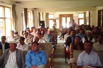 The participants of the TB orientation workshop held in Gulmit 