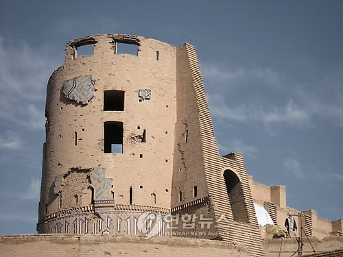 Herat Castle renovation project 3