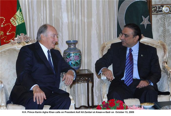 His Highness the Aga Khan in Pakistan October 13 2009 pic4