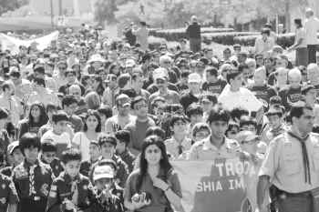 More than 6,000 people participated in the Dallas Partnership Walk on Sunday, raising about $550,000 for projects sponsored by the Aga Khan Foundation.
