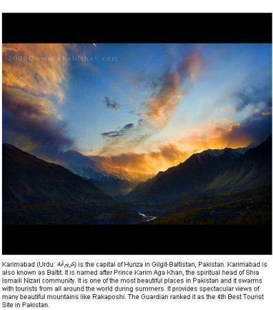 Karimabad Hunza Khalil Shah Flickr