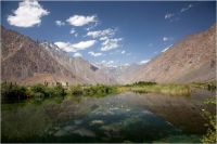 The Pamir Mountains of Tajikistan