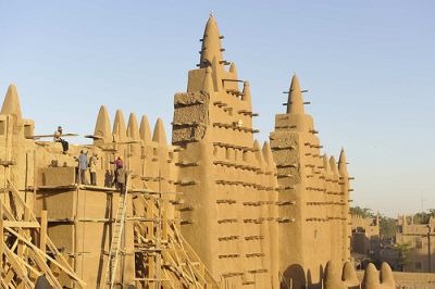 Reconstruction works in Djenne Reconstruction works in Djenne