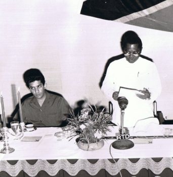 Sultan Jessa seen with Rashidi Kawawa