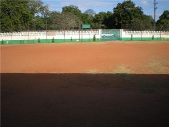 Aga Khan Primary School in Dar-es-Salaam Soccer ground before