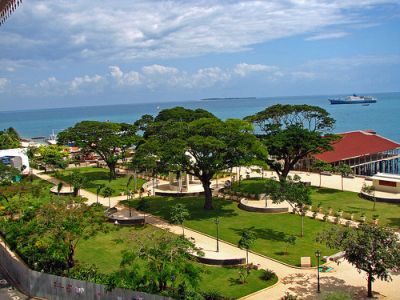 Forodhani Gardens in Zanzibar