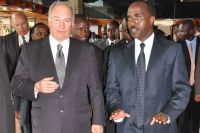 His Highness the Aga Khan and Nation Media Group CEO Linus Gitahi His Highness the Aga Khan and Nation Media Group CEO Linus Gitahi