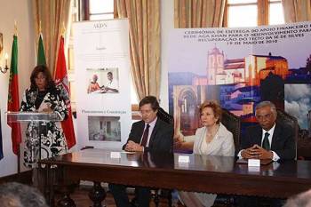 Aga Khan Foundation donates 100 thousand euros for the rehabilitation of the Cathedral of Silves