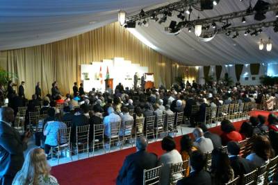 Urban Toronto: Harper and the Aga Khan Kick Off $300 Million Centre Construction Urban Toronto: Harper and the Aga Khan Kick Off $300 Million Centre Construction