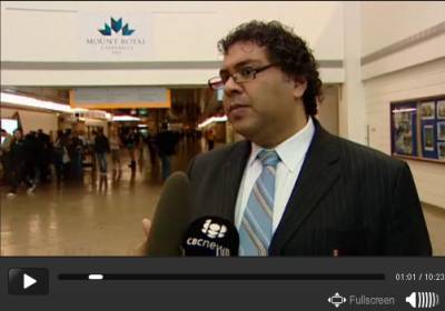 Naheed Nenshi talks about his mayoral campaign to CBC Naheed Nenshi talks about his mayoral campaign to CBC