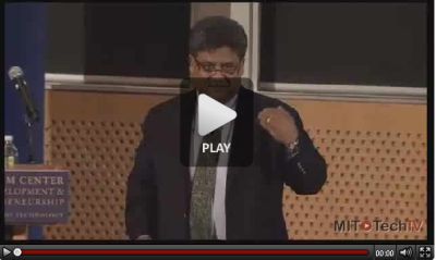 Karim Khoja presents Legatum Lecture at MIT