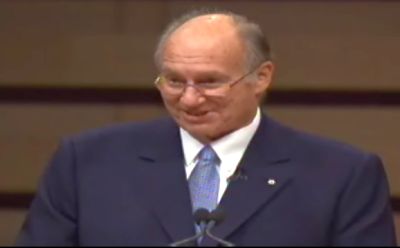 Recorded Video Lecture of His Highness the Aga Khan at LaFontaine-Baldwin Symposium