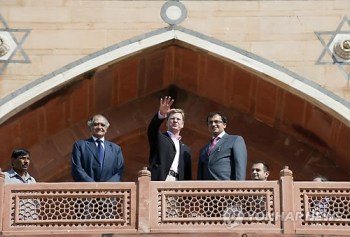 German Foreign Minister visits Humayun's tomb with senior leaders of Aga Khan Foundation India