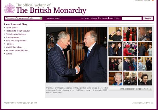The Prince of Wales is welcomed by The Aga Khan | The Official Website of the British Monarchy