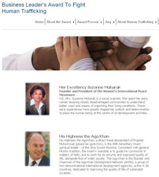 Business Leader's Award To Fight Human Trafficking - Jury Members