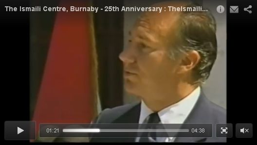 Video: Twenty-five years of the Ismaili Centre, Burnaby