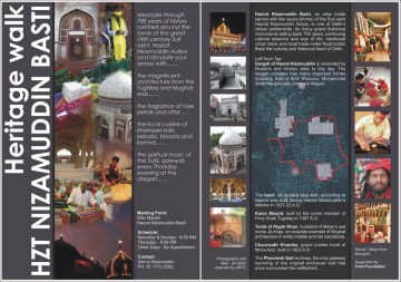 Heritage Walk Nizamuddin Basti