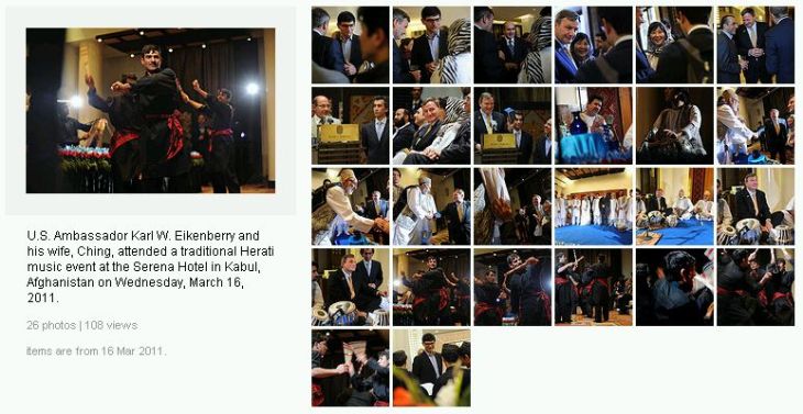 Herati music concert at the Kabul Serena