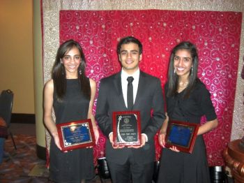 Three Ismaili Youth received Illinois' Most Prestigious Award
