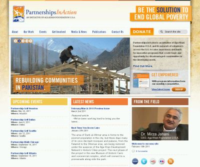 Aga Khan Foundation USA launches new Website