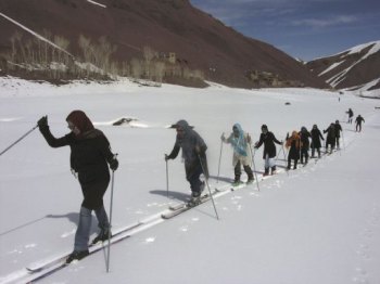 Afghan Buddha province hopes to attract skiers: 1.2 million dollar project launched by the Aga Khan Foundation Afghan Buddha province hopes to attract skiers: 1.2 million dollar project launched by the Aga Khan Foundation