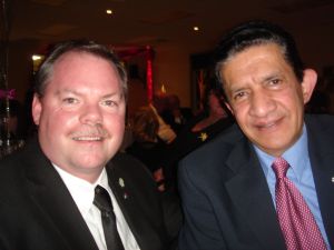 Mayor of South Stormont, Bryan McGillis with Sultan Jessa Voluntary service to others is viewed as an integral and positive part of daily life in the Ismaili Muslim tradition