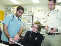 Med student Qassim Tejpar in rural Alberta