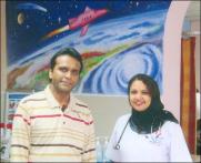 Bringing a smile back to sick children's faces: Hand Painted Wall Murals For The Aga Khan Hospital Pediatric Wing