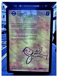 Ismaili Youth Arts Initiative and London Transport Museum create bus shelter displays Ismaili Youth Arts Initiative and London Transport Museum create bus shelter displays