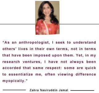 Zahra Nasiruddin Jamal: I Speak For Myself