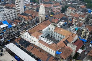 Aerial view of Mumbai Darkhana Aerial view of Mumbai Darkhana