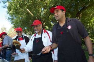 Council President Mohammed Manji at Canada Day Breakfast