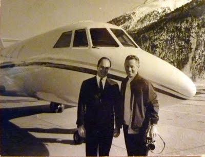 Unpublished photographs of the Aga Khan at the Chalet Hotel Senger (Austria) | ideoz.fr
