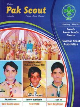 Sameer Sadruddin and Saif AliZulfiqar receive Best of the Best Shaheen and Best of the Best Scout of Pakistan Awards