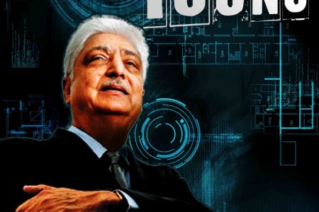 Azim Premji interacts with students of IIM Lucknow