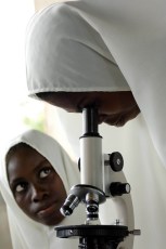 Girls Science Camp at the Kitogani School in Zanzibar, Tanzania