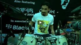 String Band's New Drummer Aahad Nayani - Live Drumming Solo