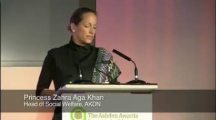 Video: Aga Khan Planning and Building Service receives Ashden Awards for Sustainable Energy Video: Aga Khan Planning and Building Service receives Ashden Awards for Sustainable Energy