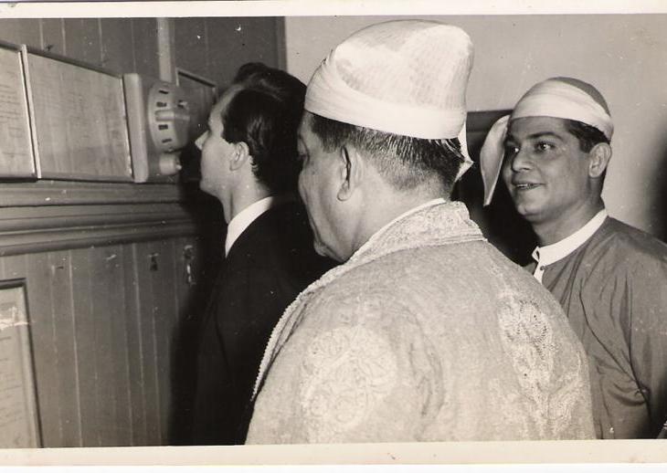 Mawlana Hazar Imam, Photograh Nazir Alimohammad and family, 1960 Burma