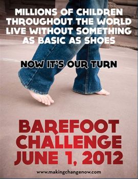 Join Bilaal Rajan For The Fourth Annual Barefoot Challenge on International Children’s Day Join Bilaal Rajan For The Fourth Annual Barefoot Challenge on International Children’s Day