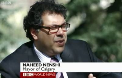 BBC Video Interview with Naheed Nenshi: High-profile Canadian Muslim mayor on trust