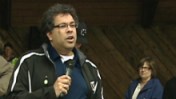 Calgary mayor kept busy at 4 charity walks Sunday - Calgary - CBC News