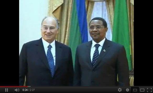 Video of President Kikwete meets the Aga Khan Video: President Kikwete of Tanzania meets His Highness the Aga Khan in Dar es salaam