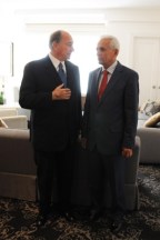 Meeting of Tajik Foreign Minister with His Highness the Aga Khan