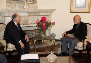 President Karzai Meets Prince Karim Aga Khan President Karzai Meets Prince Karim Aga Khan
