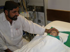 First Time in Pakistan at Aga Khan University Hospital: forty-day-old baby with congenital heart disease survives on artificial heart machine